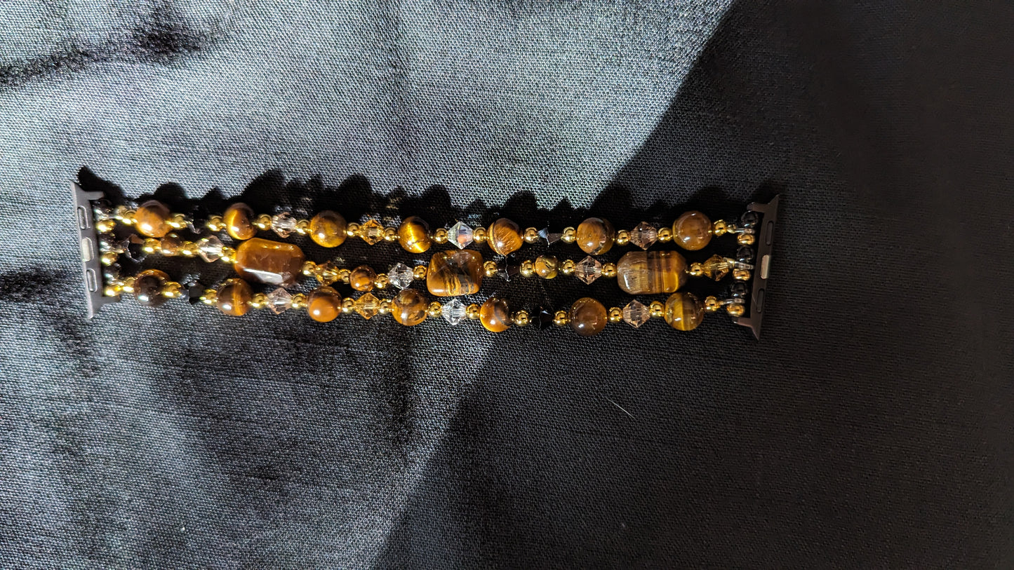 Tiger Eye Apple Watch Band