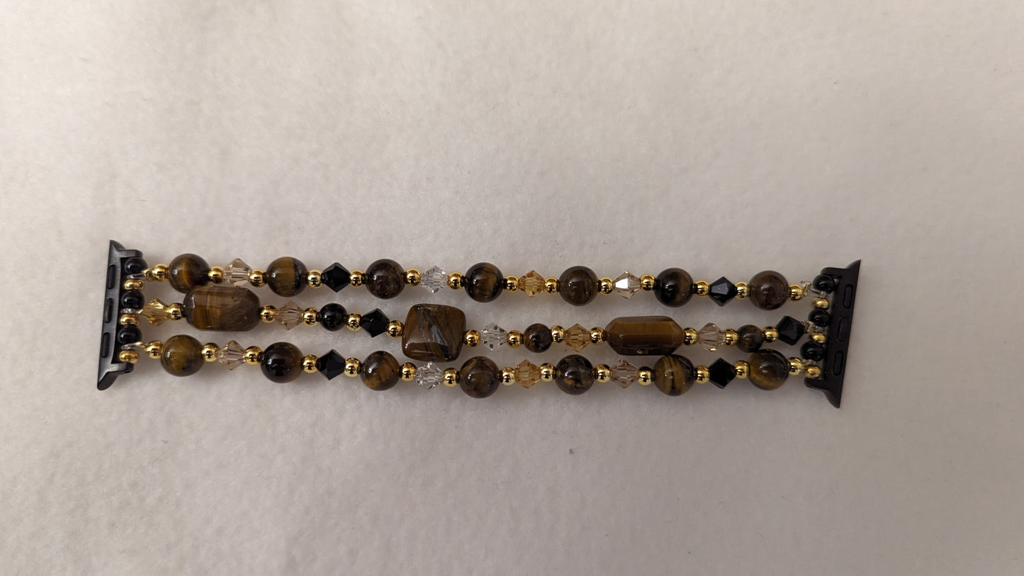 Tiger Eye Apple Watch Band