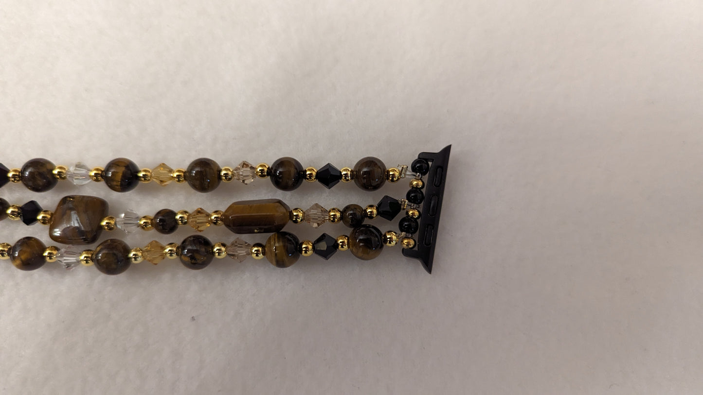 Tiger Eye Apple Watch Band