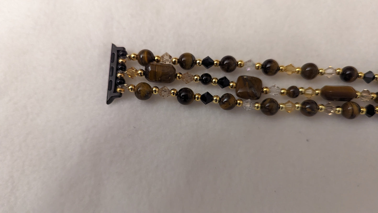 Tiger Eye Apple Watch Band